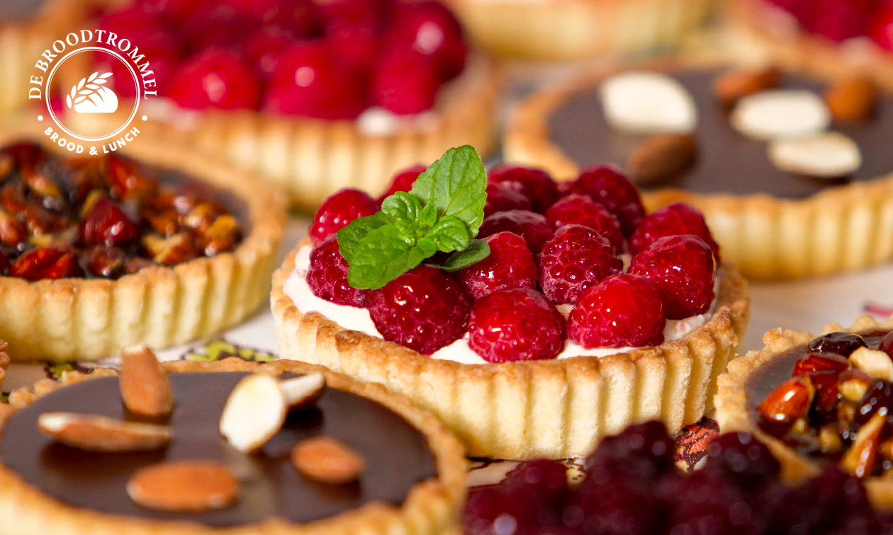 5 gebakjes naar keuze