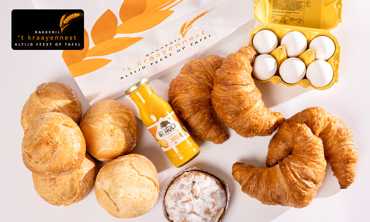 Zondags ontbijtpakket voor afhaal