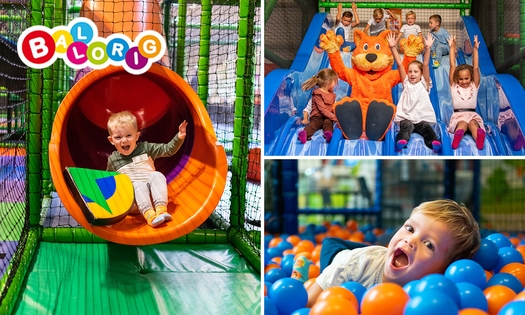 Entree voor indoor kinderspeelparadijs Ballorig Hattem