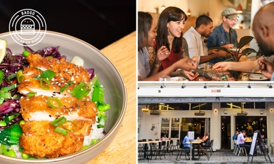 2-gangendiner of -lunch à la carte bij Baogo in hartje Brussel