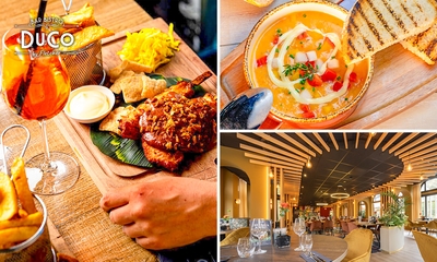 3-gangendiner bij een Bar Bistro DuCo