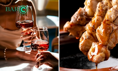 Wine & tapas met 2 glazen wijn en 3 tapas naar keuze bij Bar C Gent