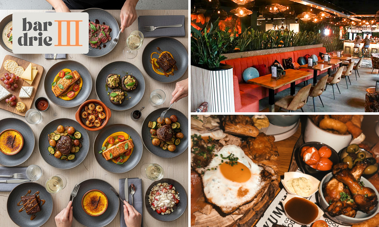 3-gangen shared dining-diner van de chef