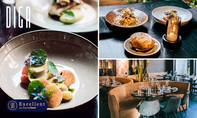 3-gangenlunch van de chef bij Bar & Restaurant Diga