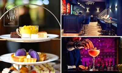 High tea of cocktail met borrelbordje