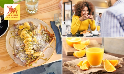 Ontbijt + glas prosecco of fruitsap in Leuven