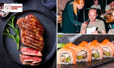 4-gangendiner van de chef (3 uur) met livemuziek in hartje Leuven