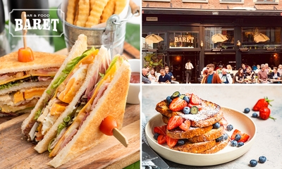 3-gangen keuzelunch bij Baret Bar & Food