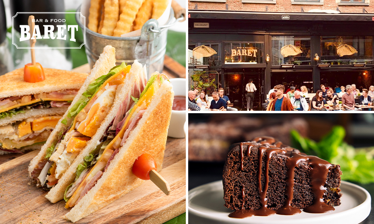 3-gangen keuzelunch bij Baret Bar & Food