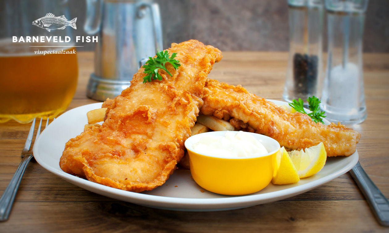 2-gangen vismenu + drankje bij Barneveld Fish