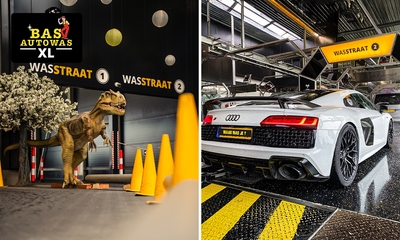 Complete autowasbeurt + PantserPlus bij Bas Autowas