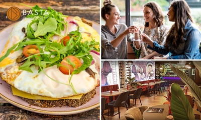 Ontbijtbuffet + glaasje prosecco bij BASTA lounge