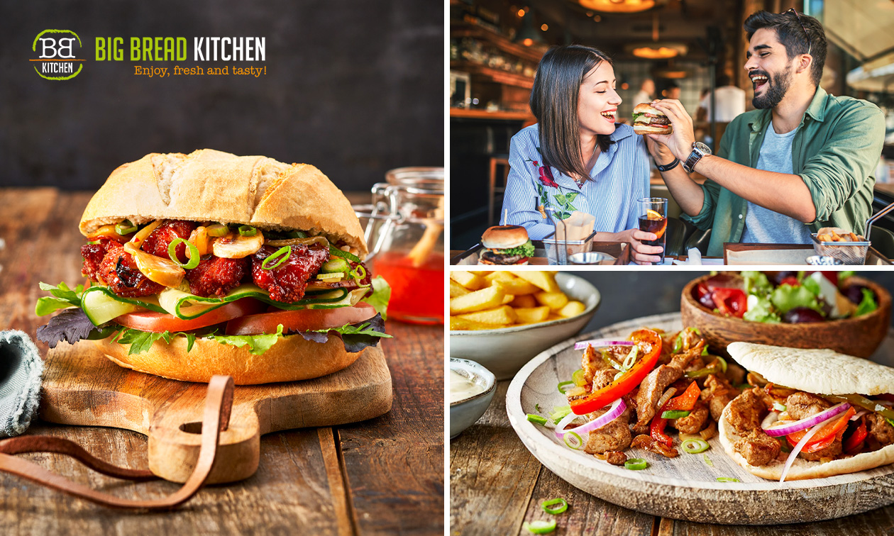 3-gangen keuzediner bij Big Bread Kitchen in Sneek