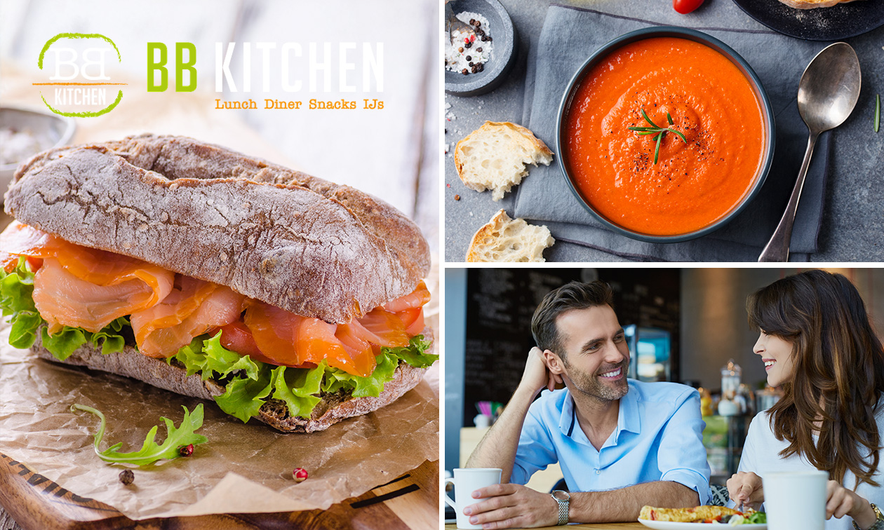 3-gangen keuzelunch bij BB Kitchen Son en Breugel