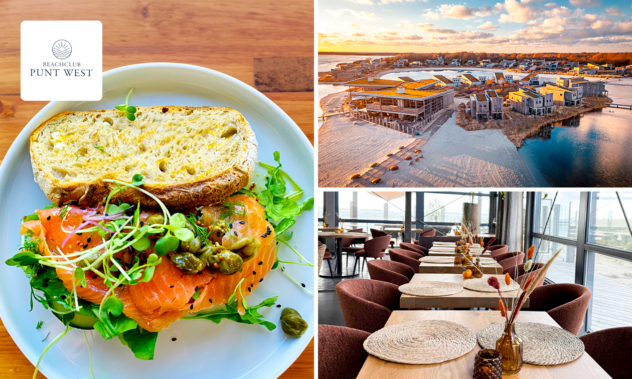 2-gangen keuzelunch aan het Grevelingenmeer