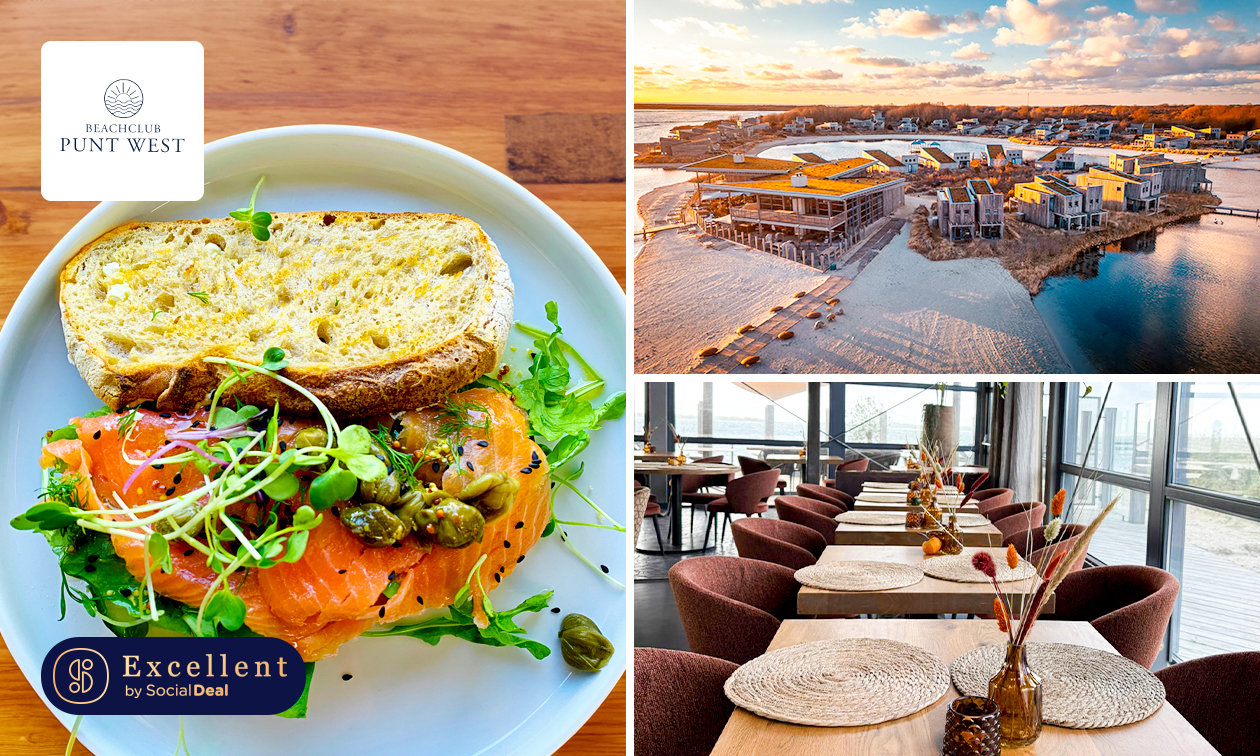 2-gangen keuzelunch aan het Grevelingenmeer