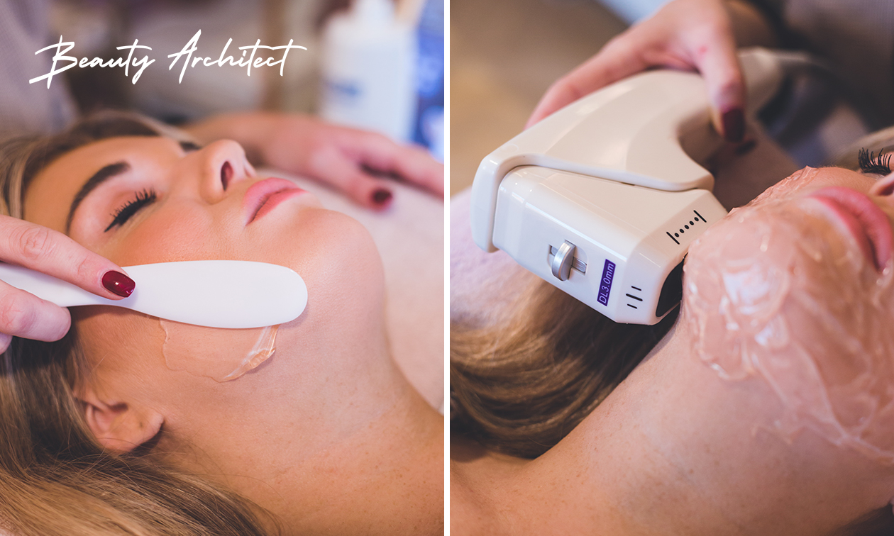 Hydradermabrasie- of HIFU-behandeling