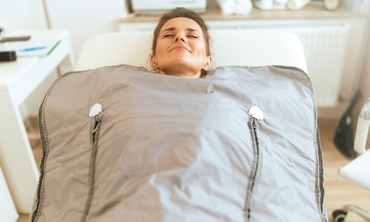 Magnesiumpakking + evt. gezichtsbehandeling (45 min)