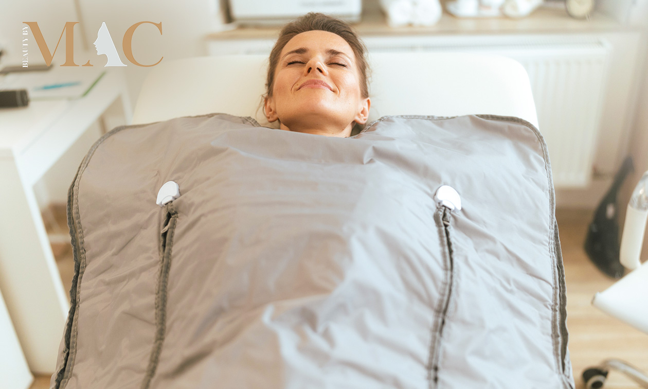 Magnesiumpakking + evt. gezichtsbehandeling (45 min)