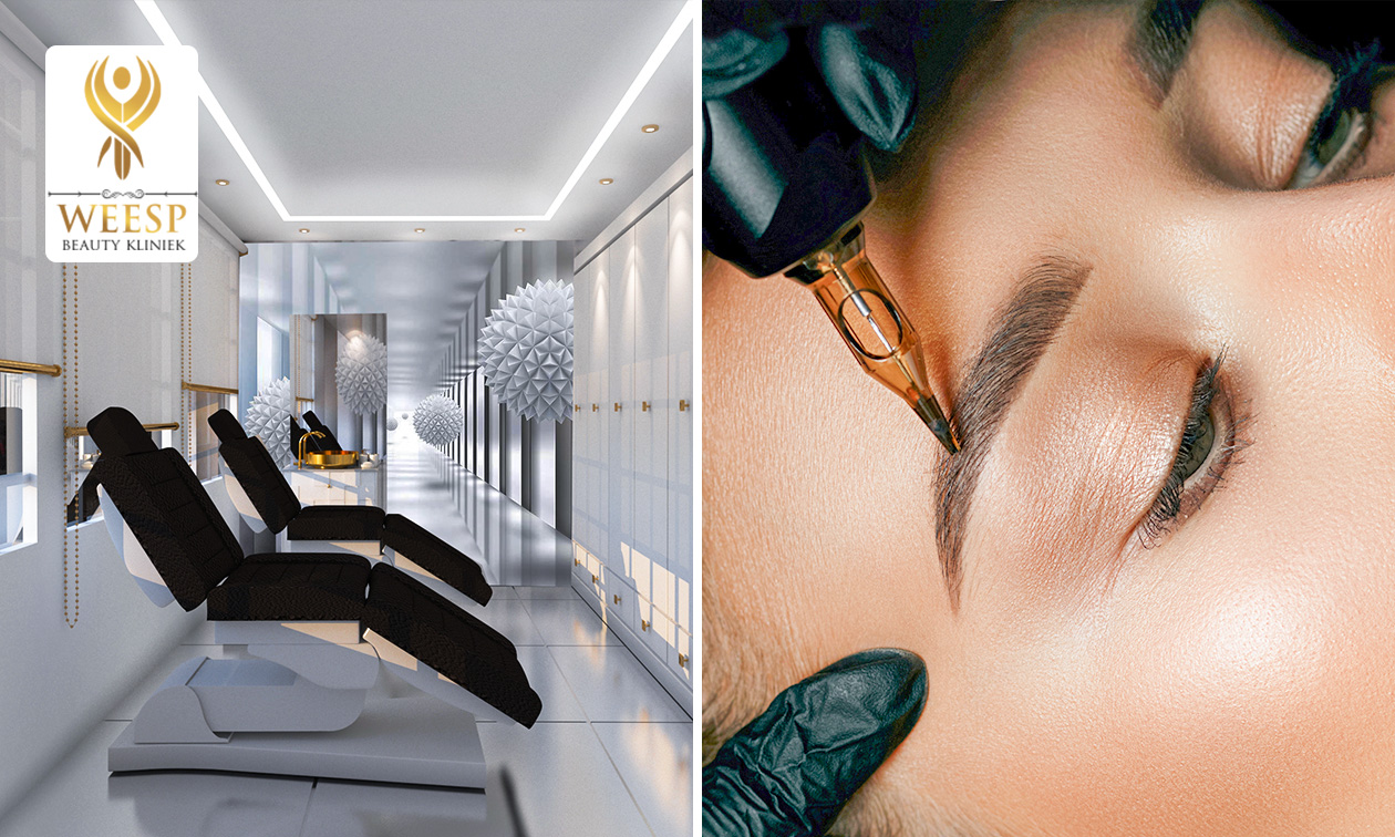 Permanente make-up naar keuze + nabehandeling Permanente make-up naar keuze + nabehandeling