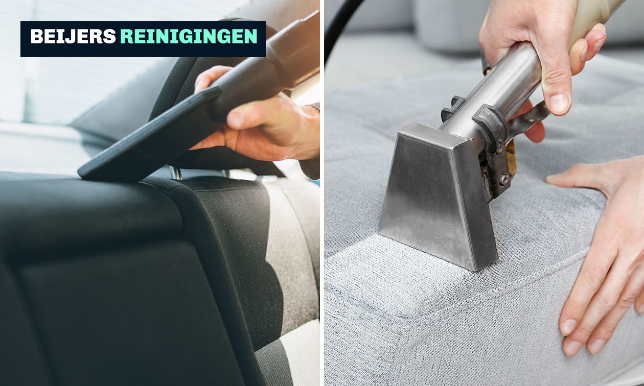 (Diepte)reiniging meubelstuk of autobekleding aan huis
