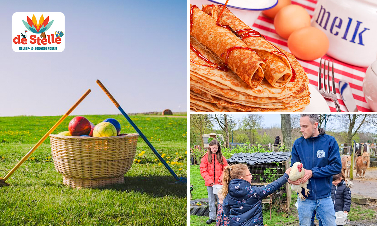 Boerengolf + pannenkoek