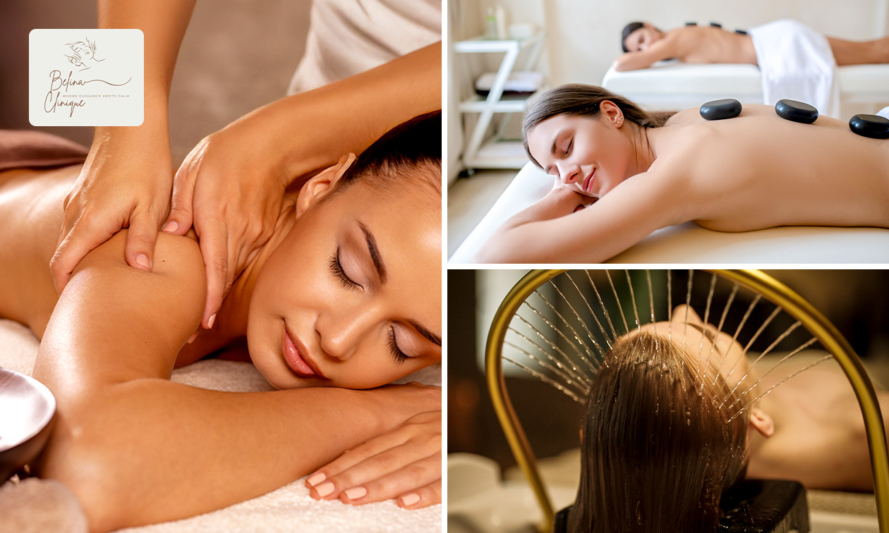 (Duo-) massage naar keuze (60 min) of (duo-) head spa + massage