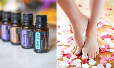 Aromatouch-massage, pedicurebehandeling of voetreflexologie