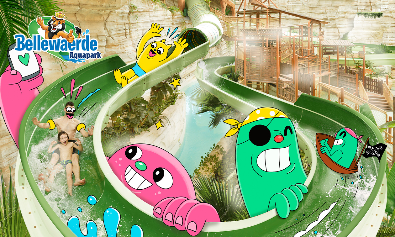 Entree Bellewaerde Aquapark voor volwassene en kind 