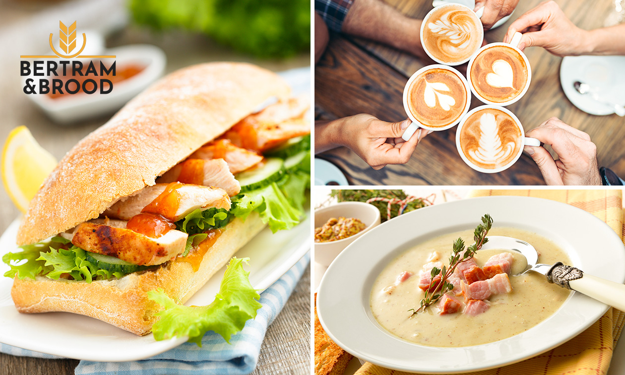 2-gangen keuzelunch + evt. wandelarrangement