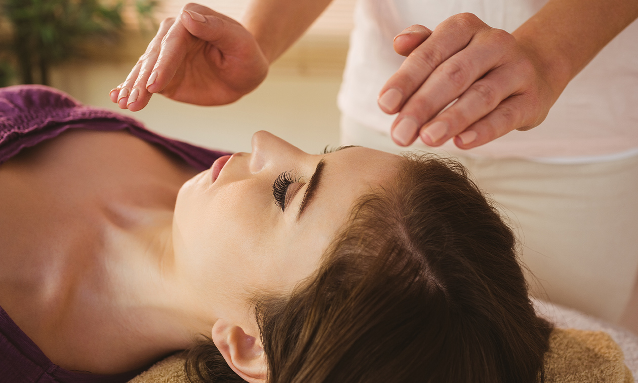 Reikibehandeling of klankschaalmassage (75 min)