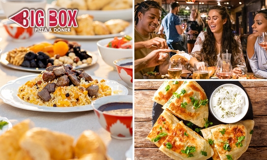 Afghaanse rijsttafel + nagerecht voor 2 personen voor afhaal of dine-in