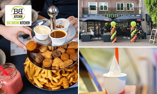 High friet met onbeperkt friet bij Big Bread Kitchen Heeswijk Dinther