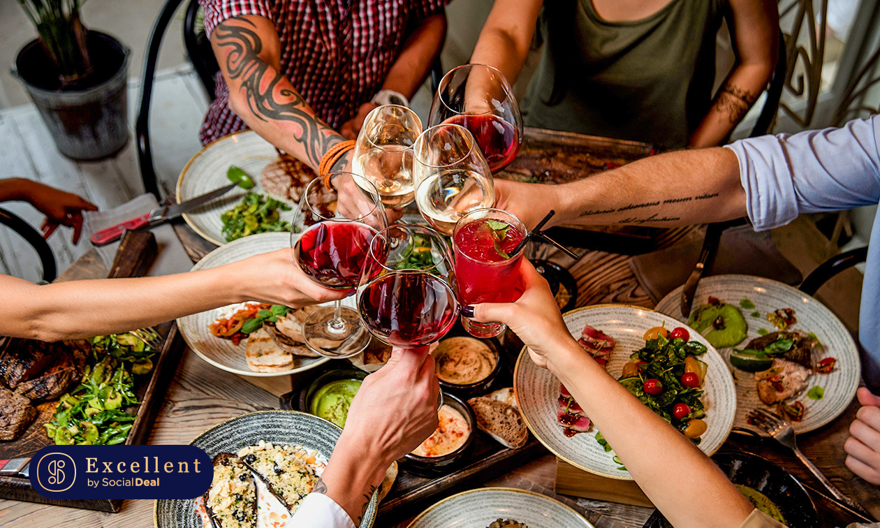 Feestelijke shared dining-paasbox bij Bij Bourgondisch