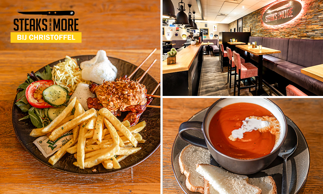 3-gangendiner à la carte bij Bij Christoffel