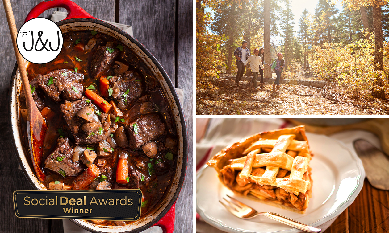 Wandel- of fietsarrangement incl. warme drank + gebak + stoofpotje bij Bij Jansen & Jansen