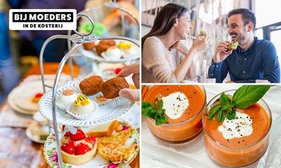 High tea (2 uur) bij BIJ MOEDERS
