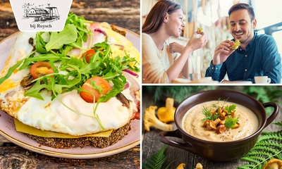 2-gangen keuzelunch bij eetcafé bij Ruysch