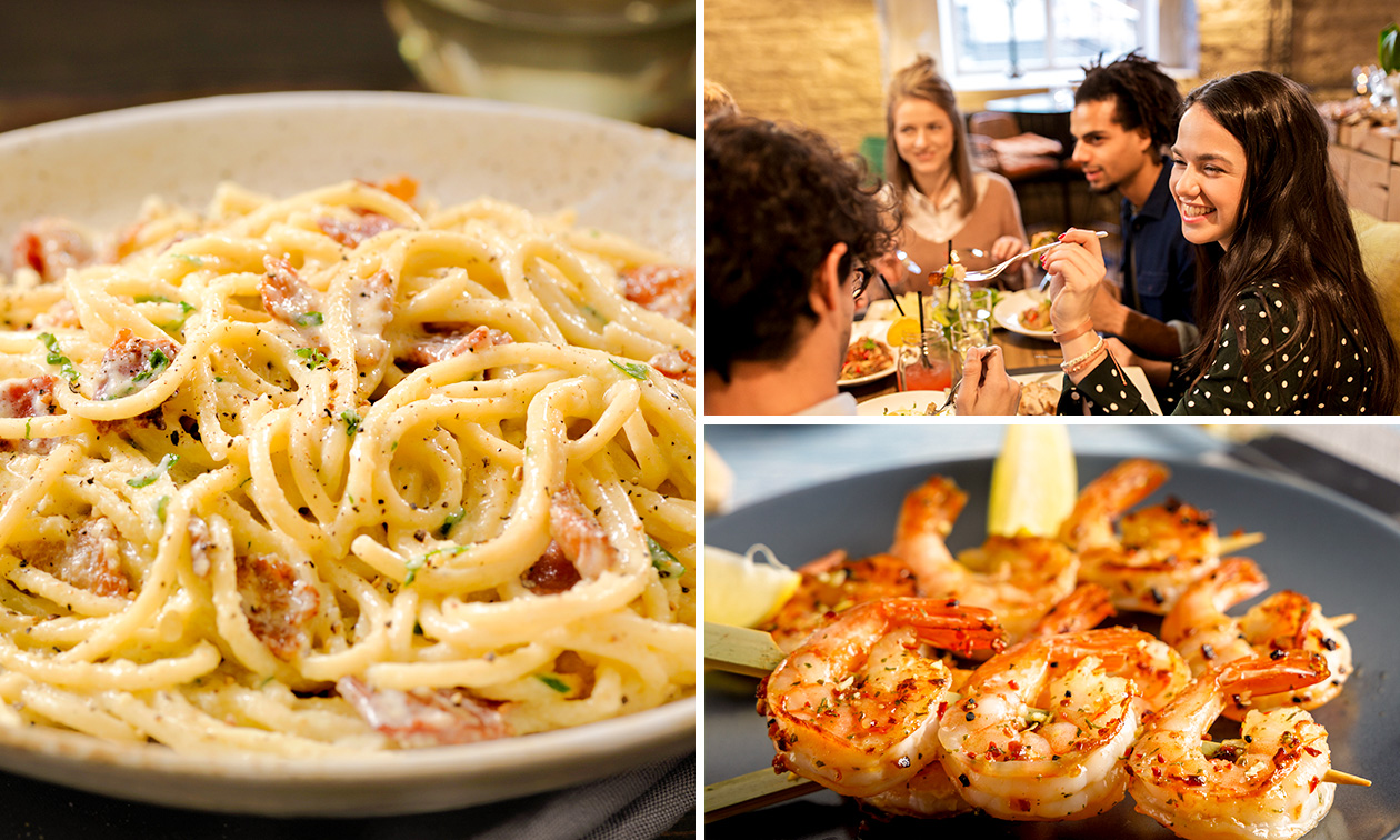 2- of 3-gangenlunch of -diner à la carte in hartje Brugge