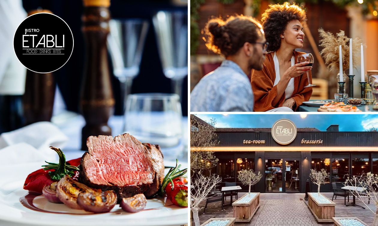 3-gangen keuzediner bij Bistro Établi