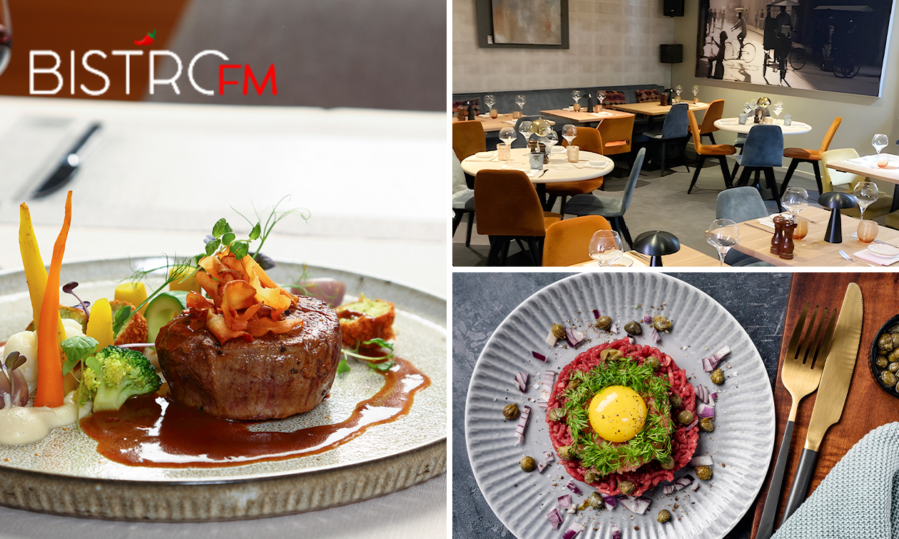 2-gangen keuzelunch of 3-gangen keuzelunch of -diner bij Bistro FM