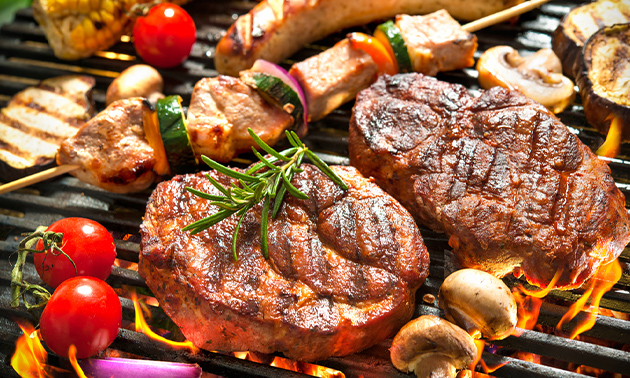 Luxe BBQ-pakket (6 of 10 pers.) voor afhaal bij Bistro Halverwege