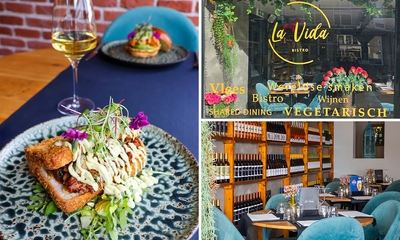 2-gangenlunch à la carte bij Bistro La Vida
