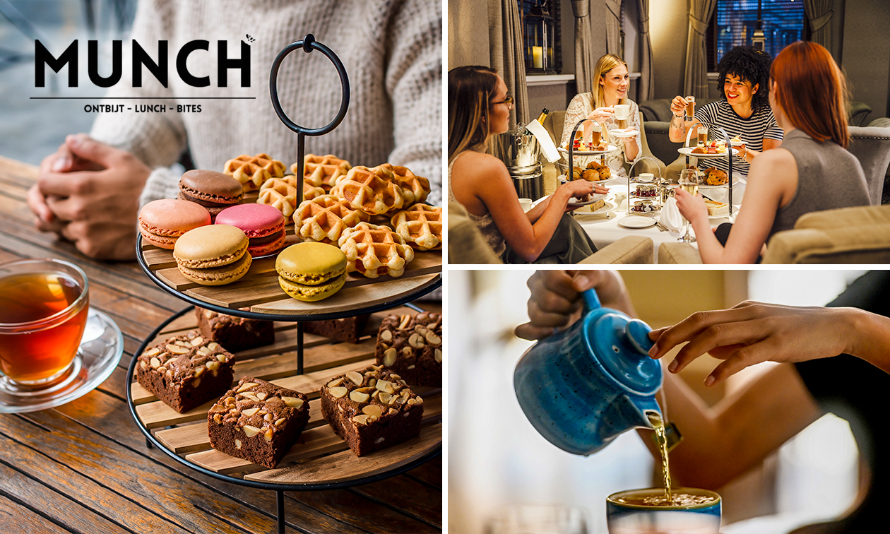 High tea incl. onbeperkt thee bij Bistro Munch in hartje Breda