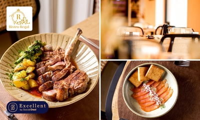 3-gangen wilddiner + amuse bij Bistro Régal