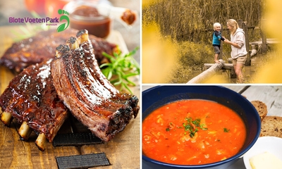 Dagentree BloteVoetenPark + lunch of 3-gangendiner