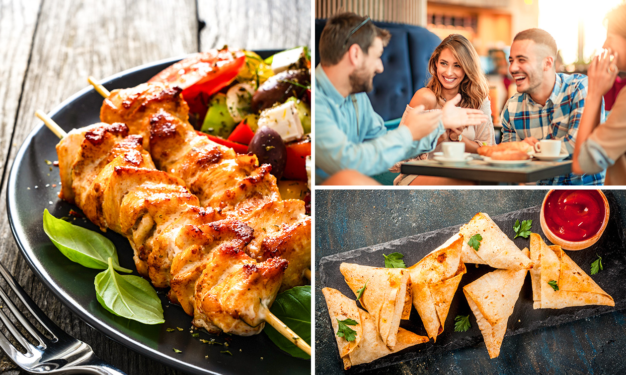 Afrikaans 2-gangen keuzediner bij Blue Ocean