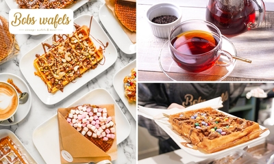 High waffle (1,5 uur) incl. onbeperkt thee bij Bobs Wafels in Groningen