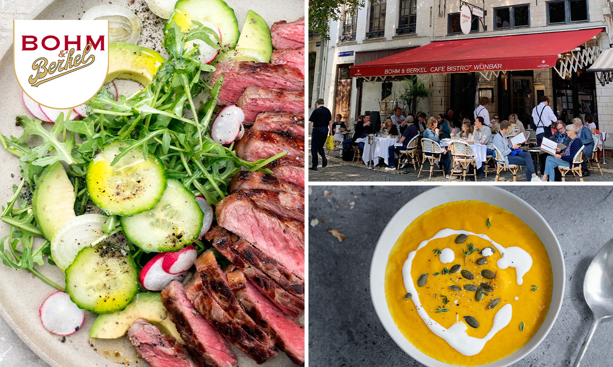 2-gangenlunch à la carte in hartje Antwerpen