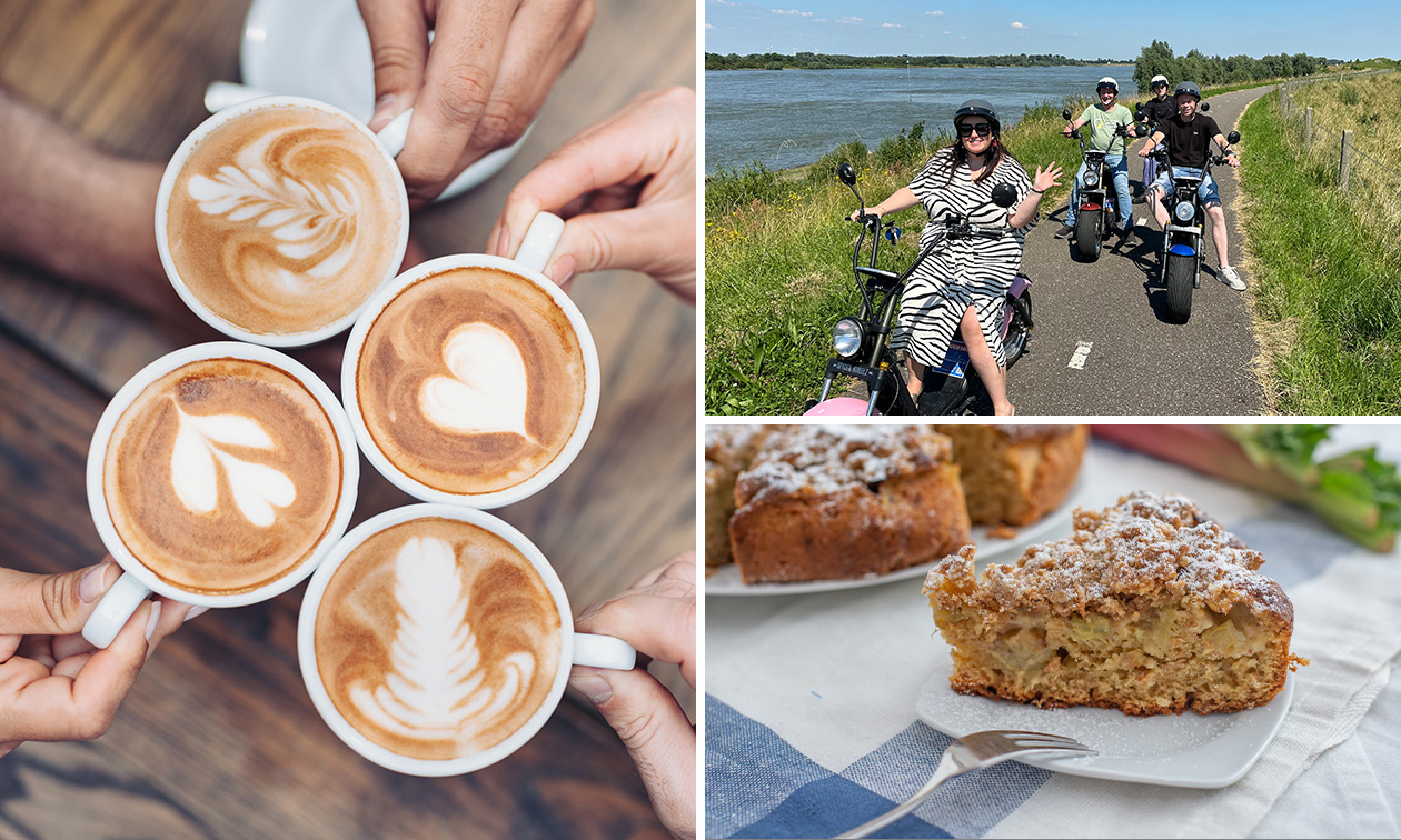 Puzzeltocht met fatbike (2,5 uur) + koffie/thee + kaneelcake